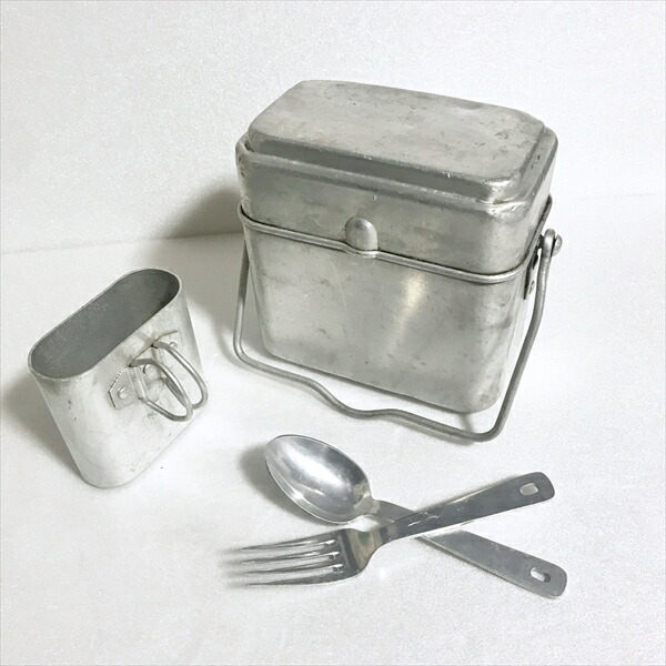 フランス軍 1939年 WWII メスキット メスティン コンプリートキット　激レア クッカー フライパン 実物　軍物　中古　ビンテージ