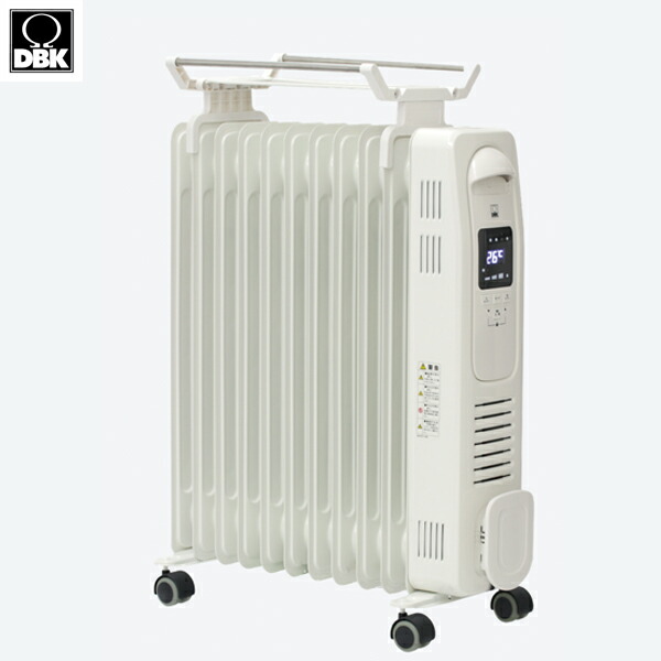 楽天市場】D.B.K. オイルヒーター アーモンド HEZC13/10JCH