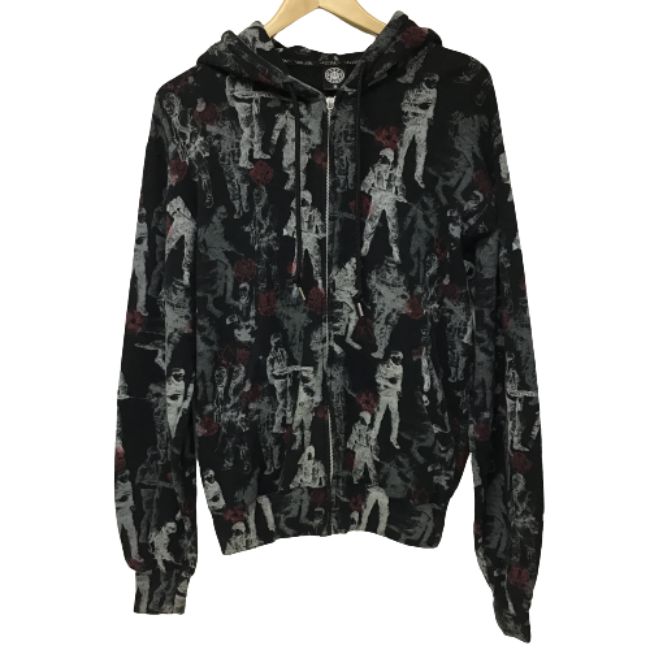 楽天市場】【中古】ans dotsloevner ジップパーカー グレー サイズ