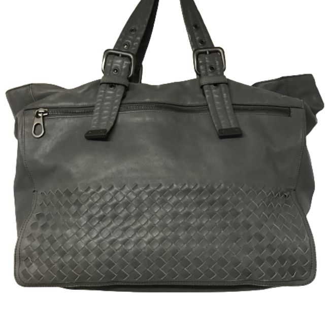 ボッテガ・ヴェネタ レザー ラージ トートバッグ 246203 BOTTEGA VENETA - BOTTEGA VENETA ボッテガ ヴェネタ イントレ