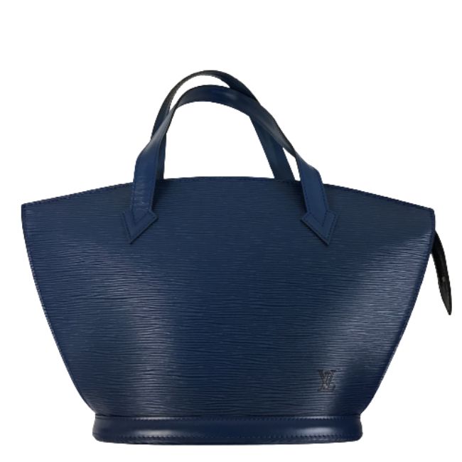ルイ・ヴィトン エピ サン・ジャック ハンドバッグ M52275 ルイ・ヴィトン LOUIS VUITTON サンジャック M52275 ブルー エピ