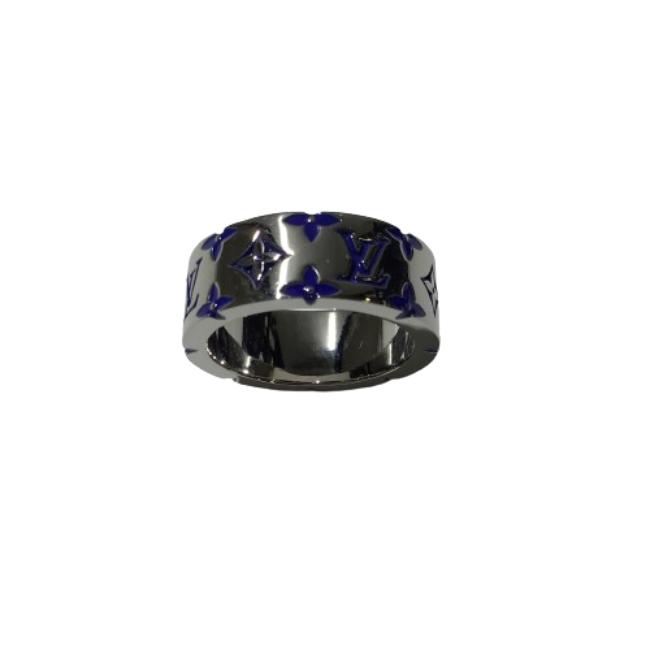 LOUIS VUITTON ヴィトン M1208M モノグラムキューブリング 中古】 LOUIS VUITTON （ルイヴィトン） リング・モノグラム