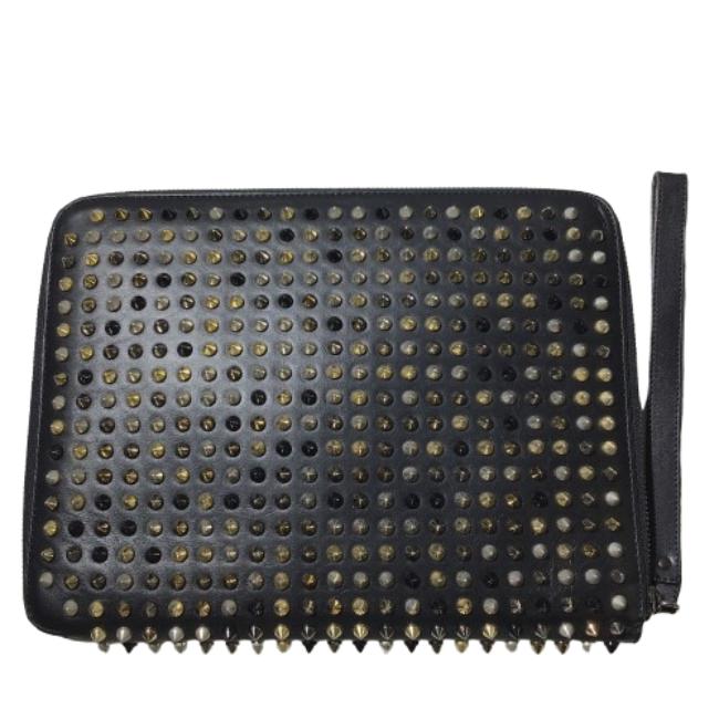 [433]未使用　＊クリスチャン　ルブタン＊　iPad mini　カバーバッグ 433]未使用 ＊クリスチャン ルブタン＊ iPad mini カバーバッグ 三越