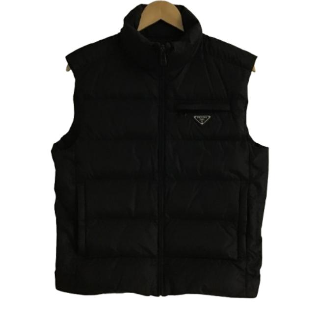 PRADAプラダ ロゴ Re-Nylon パッド入りベスト フード付き 22SS】新作 パデッドRe-Nylon ベスト ◇プラダ◇人気 (PRADA