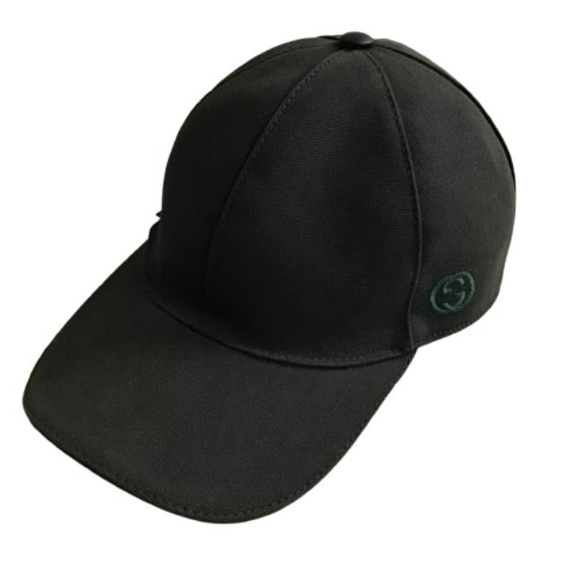 GUCCI レザーロゴワッペンGG柄キャップ メンズ L gucci-005_01.jpg