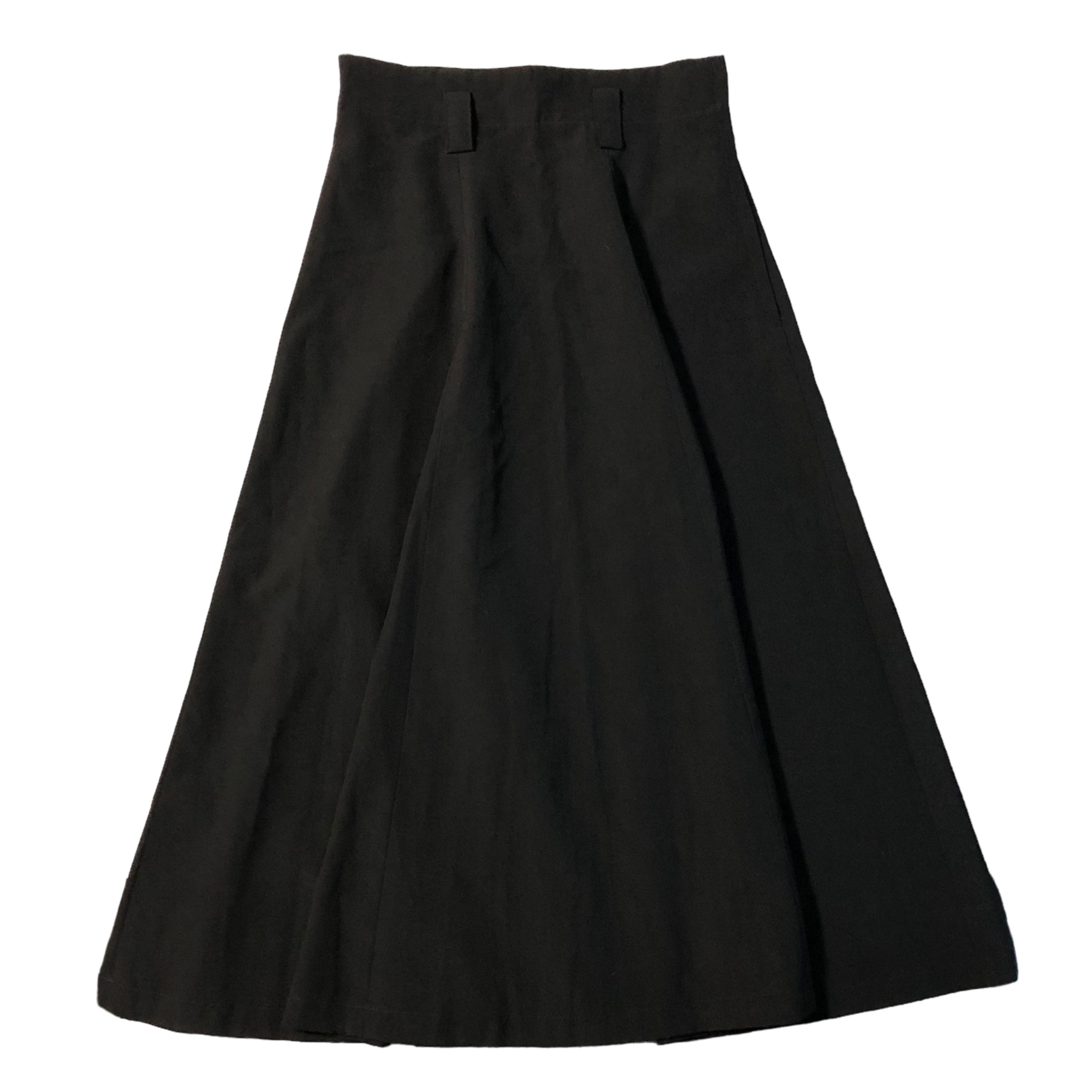 【トリココムデギャルソン】AD2006　ロングスカート 黒　M ティアード tricot COMME des GARCONS GARCONS(トリココムデギャルソン