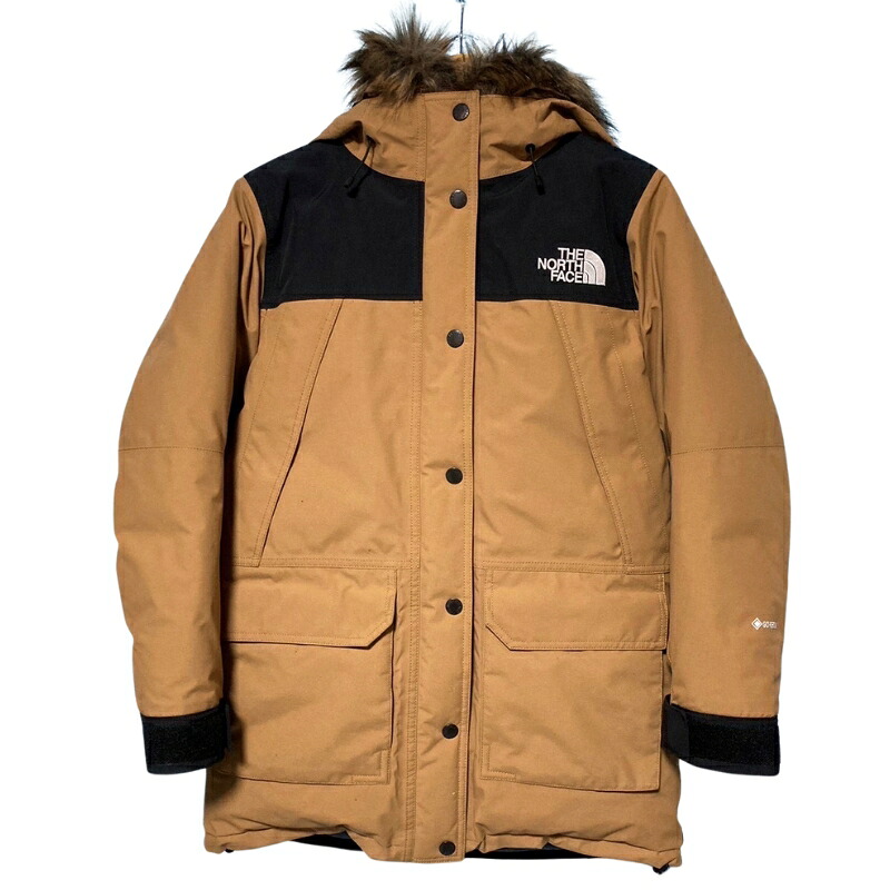 【併売品】【中古】【レディース】THE NORTH FACE 北の方人間の顔 Mountain Down Coat マウンテンダウンコート NDW91935 M大きさ ありがた味赤銅色