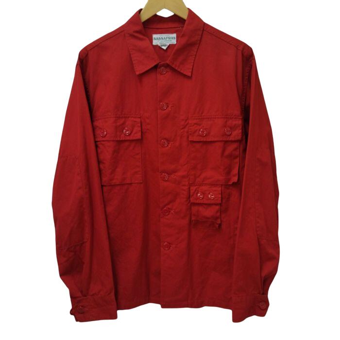 楽天市場】SASSAFRAS ササフラス 日本製 Gardenia EZ Jacket コットン