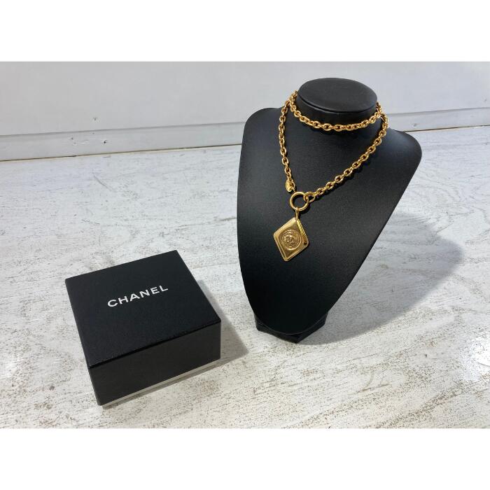 楽天市場】質屋 CHANEL シャネル ライオン ゴールド金具 ヴィンテージ