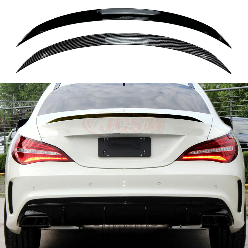【マラソンP10倍★1/9-1/16】メルセデス ベンツ CLAクラス C117 2013-2019 CLA200 260 CLA45 AMG リアウイングスポイラー トランクスポイラー ルーフスポイラー リアスポイラー ABS JCSM