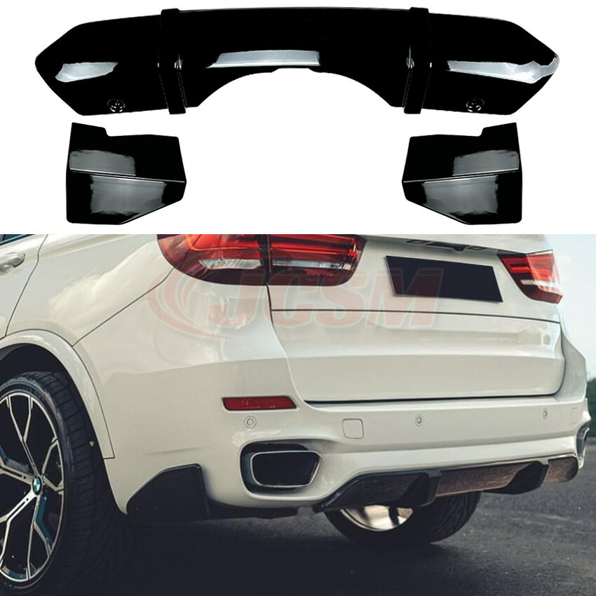 【SALE&P10倍★6/4-6/11】BMWX5F15MSport2014-2018MPタイプリアリップテール外装カスタムリアガーニッシュリアウイングスポイラートランクスポイラーABSJCSM|ジェイシーエスエムパーツ