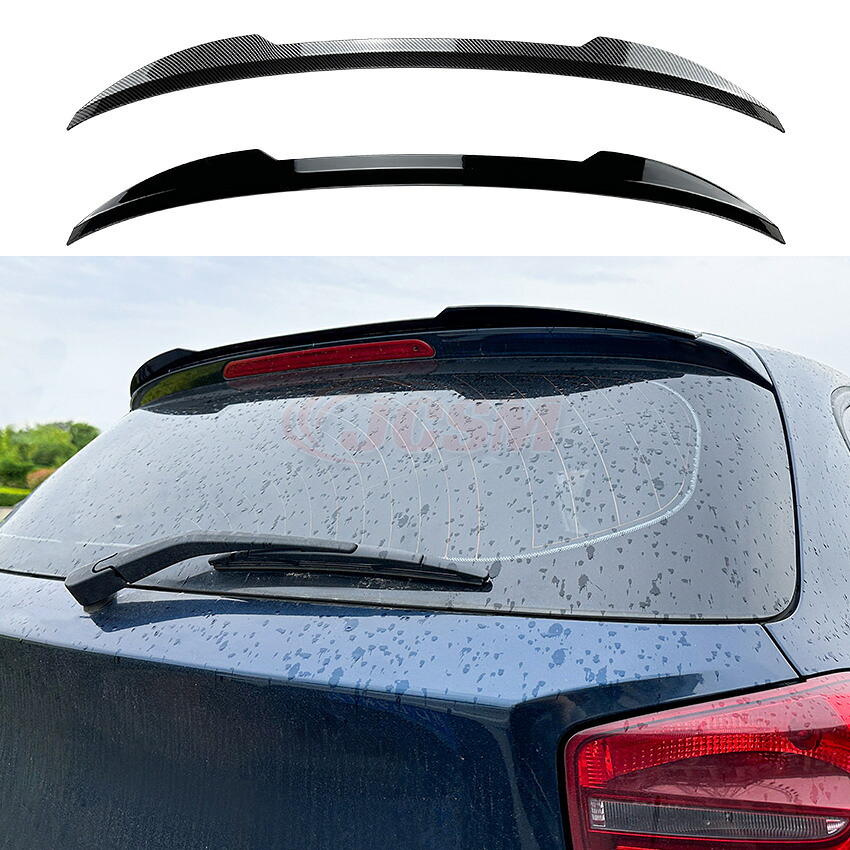 【SALE&P10倍★6/4-6/11】BMW 1シリーズ F20 F21 118i 120i 2011-2019 リアガーニッシュ リア ウイング リアスポイラー トランクスポイラー ルーフスポイラー ABS JCSM|ジェイシーエスエムパーツ
