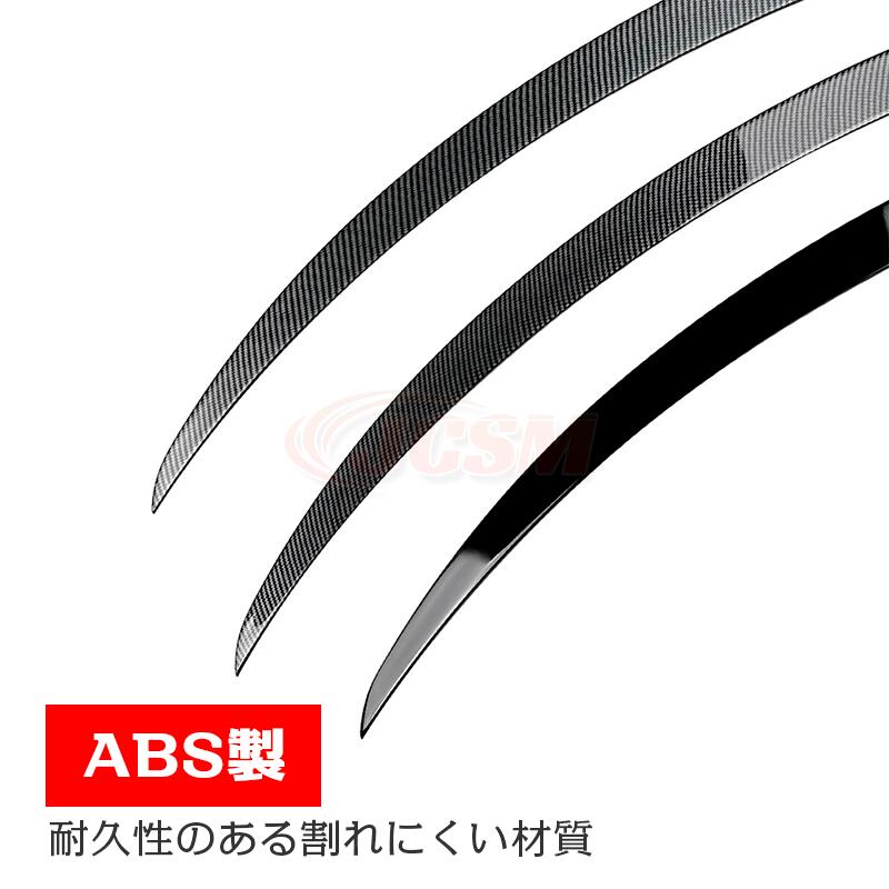 【SALE＆P10倍★3/4-3/11】テスラTeslaModel3トランクスポイラーリアウイングリアスポイラー外装カスタムリアガーニッシュリアウイングスポイラーリアリップテールABSJCSM