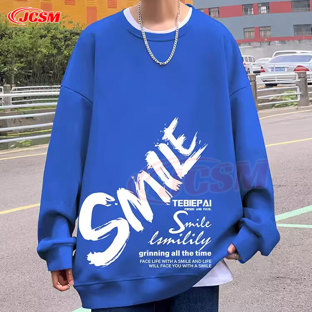 【SALE＆P10倍★3/4-3/11】スウェットトレーナーメンズ長袖Tシャツ秋服トレーナーパーカースウェットパーカーおしゃれ丸首大きいサイズM～4XLゆったりかっこいい春秋冬服カジュアルトップス裏起毛スウェットトレーナーJCSM