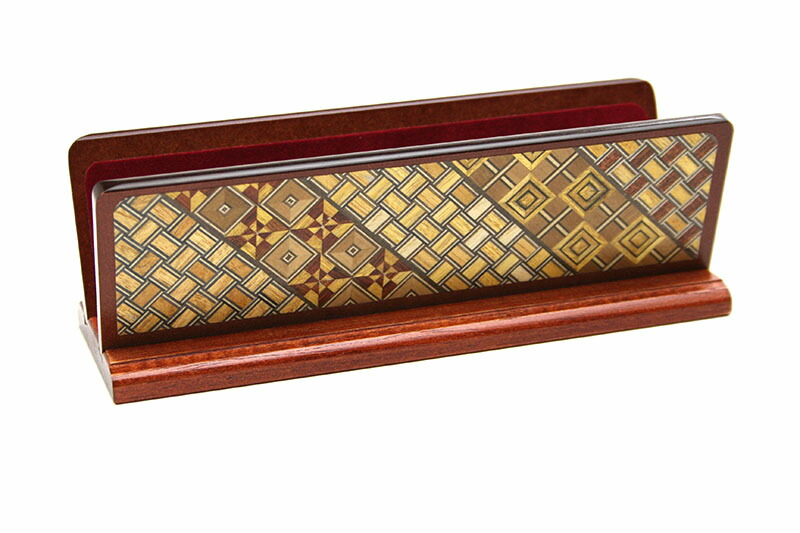 楽天市場】寄木六角ペン立て 亀甲 : 箱根寄木細工専門店箱根丸山物産