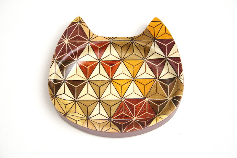 楽天市場】寄木細工8寸丸皿 : 箱根寄木細工専門店箱根丸山物産