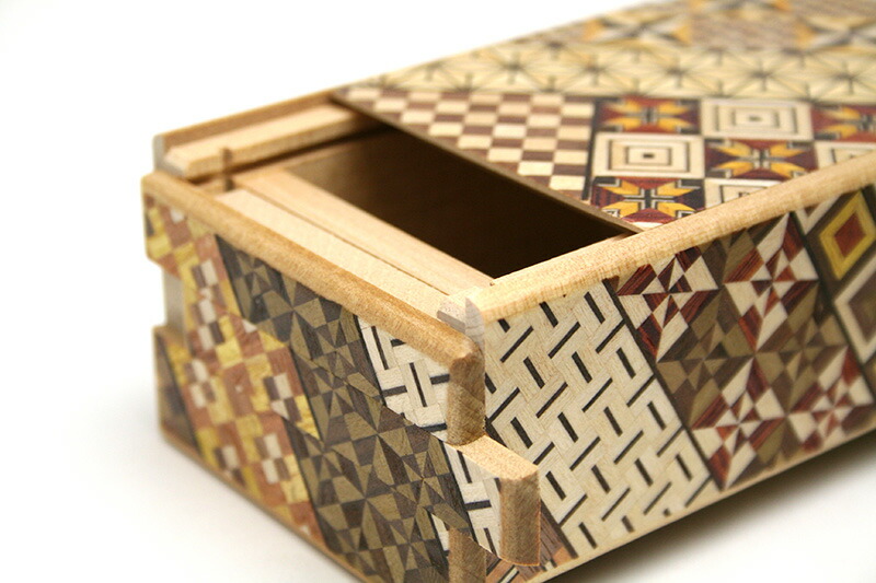 箱根寄木細工 秘密箱10回仕掛け japanese puzzle box 10steps