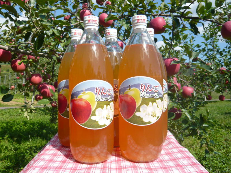 楽天市場】限定販売【☆りんごジュース☆（1リットル×6本入