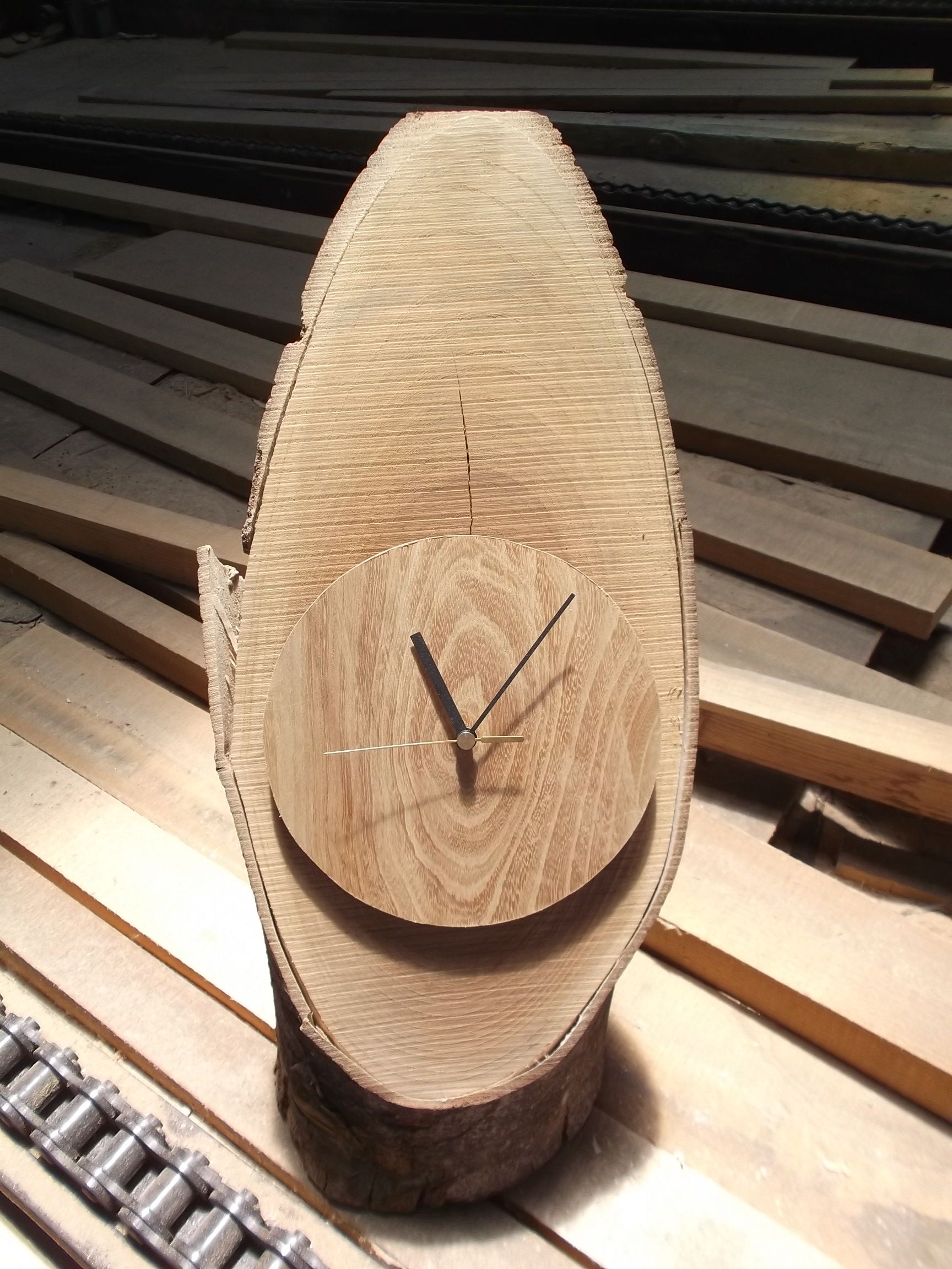 楽天市場】屋久杉 置き時計 一刀彫 / 素材：屋久杉（縁起物 置物