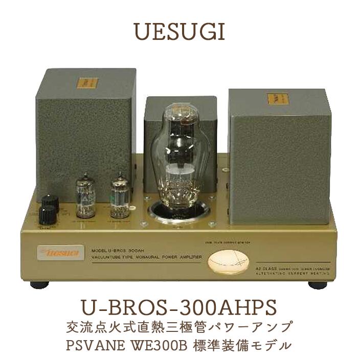 UESUGI U･BROS-300AHPS 交流点火式直熱三極管パワーアンプ （PSVANE WE300B 標準装備)｜吉田苑 563,200円