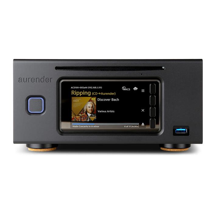 aurender  ACS100 黒いこと  リッピングサーバー ARD-ACS100-B
