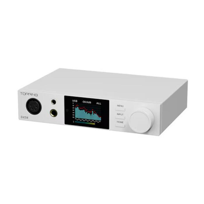 TOPPING DX5II ホワイト 1台 新世代フルバランスデスクトップDAC/AMP DX5II-WH