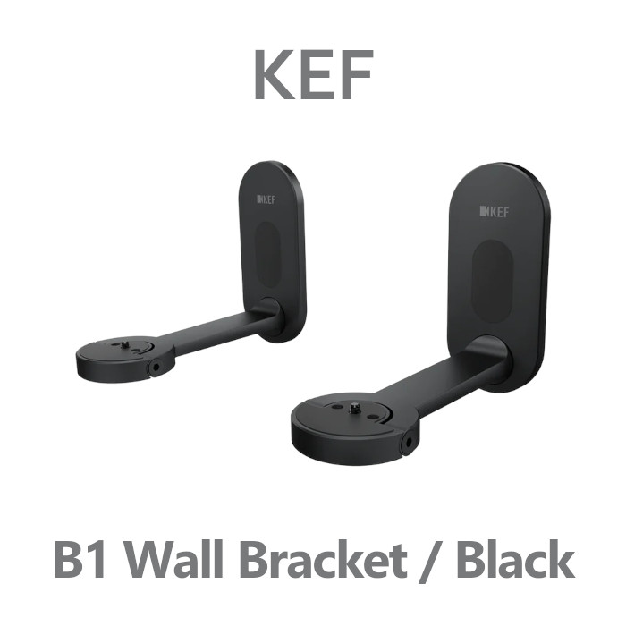 KEF B1 Wall Bracket 黒いこと LSX2 用飾りつけ金具