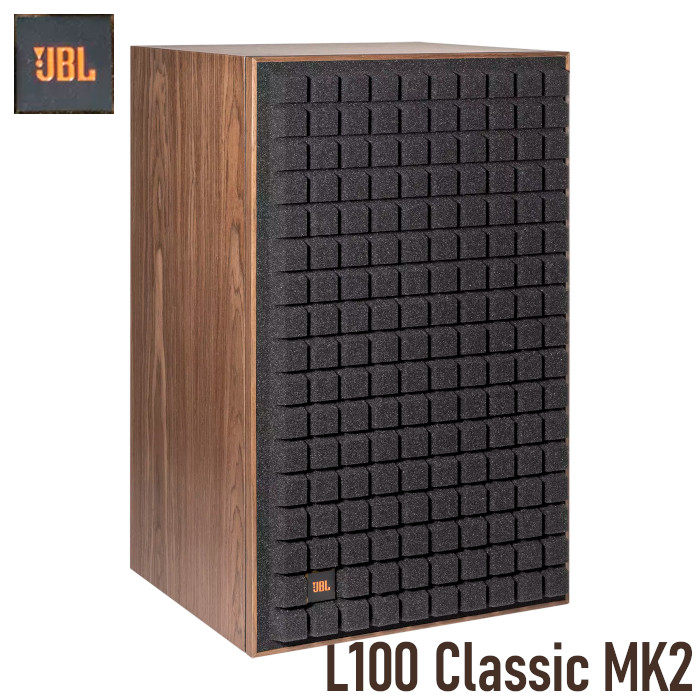 JBL L100 Classic MK2 ブラック/BLK 1台 3ウェイ・ブックシェルフ型スピーカー