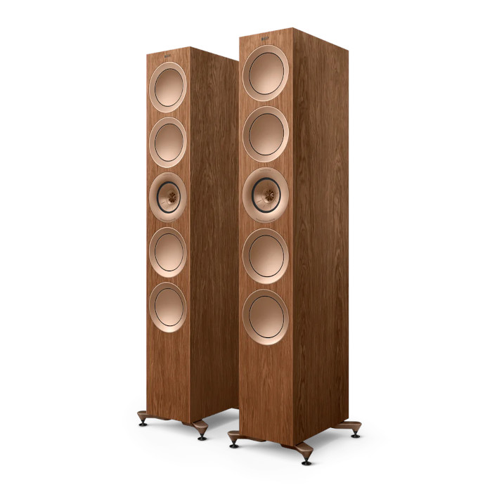 楽天市場】KEF R7 Meta Walnut(ウォールナット) 3-way / バスレフ型 