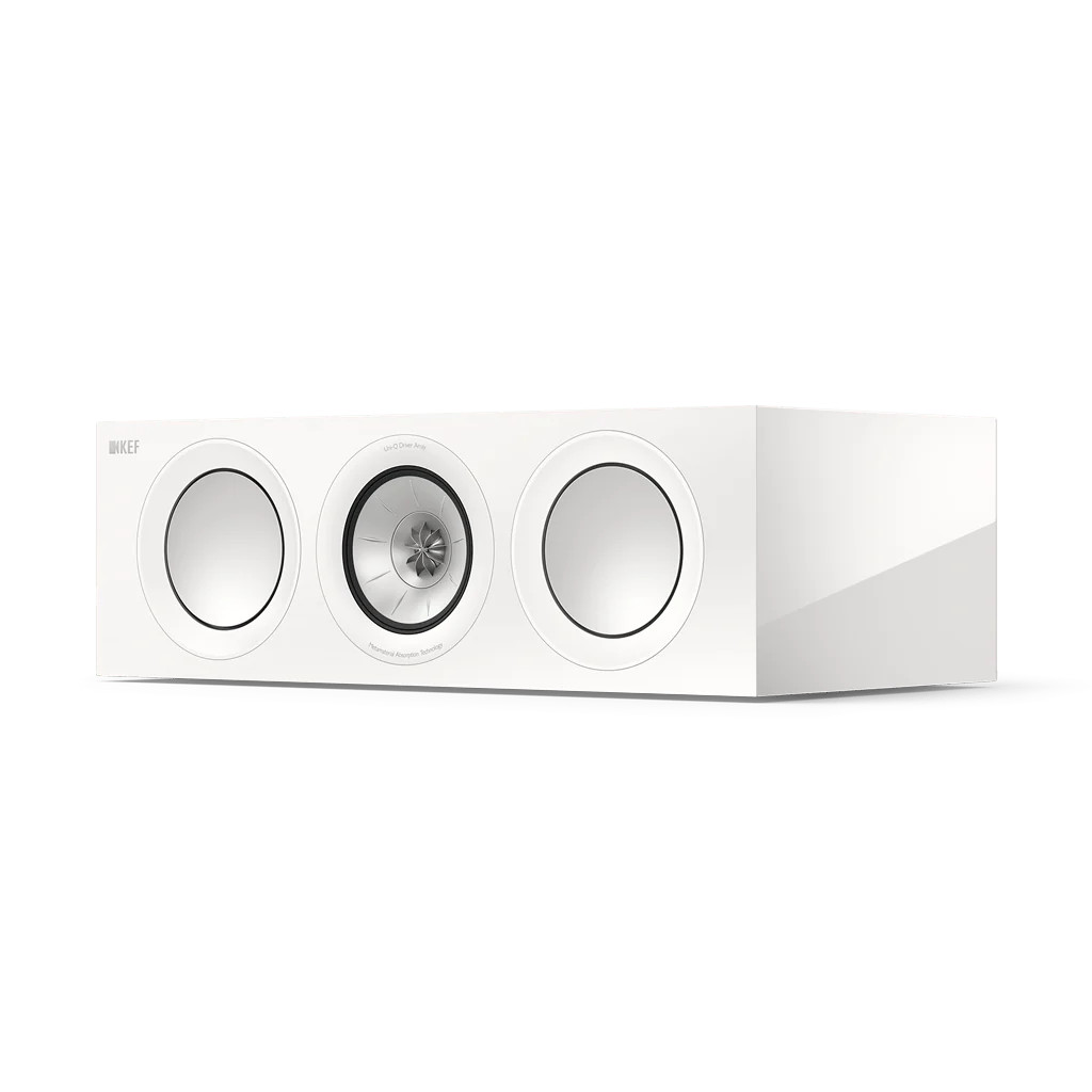 KEF R2 Meta White Gloss(ホワイトグロス) 3-way / 密閉型センタースピーカー / 1本｜吉田苑