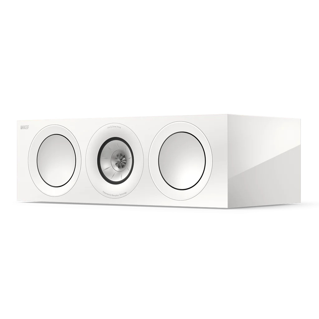 KEF R6 Meta White Gloss(ホワイトグロス) 3-way / 密閉型センタースピーカー / 1本