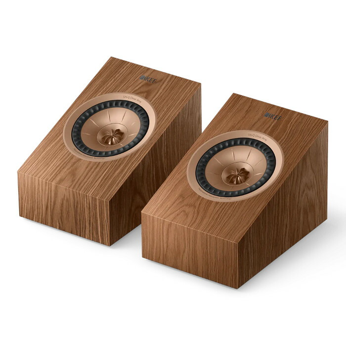 KEF R8 Meta Walnut(ウォールナット) 2-way / 密閉型サラウンドスピーカー / ペア
