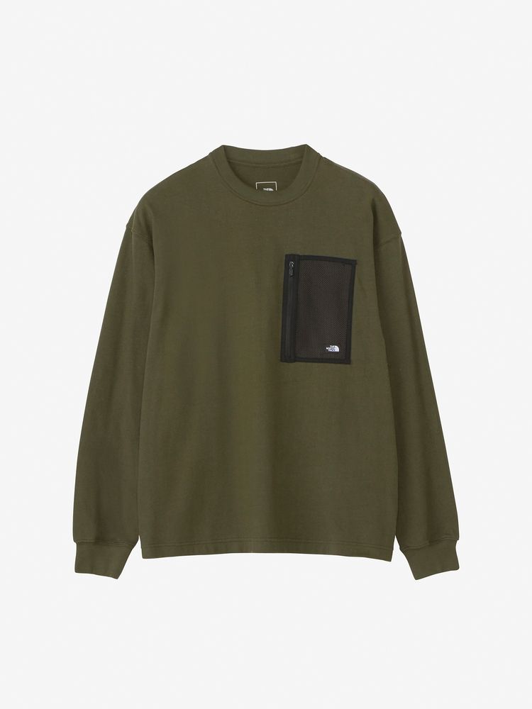 ザ・ノース・フェイス [THE NORTH FACE] ロングスリーブフィールドポケットティー（メンズ） [L/S Field Pocket Tee] ニュートープ(NT) NT62330-NT｜ヨシエスポーツ　店