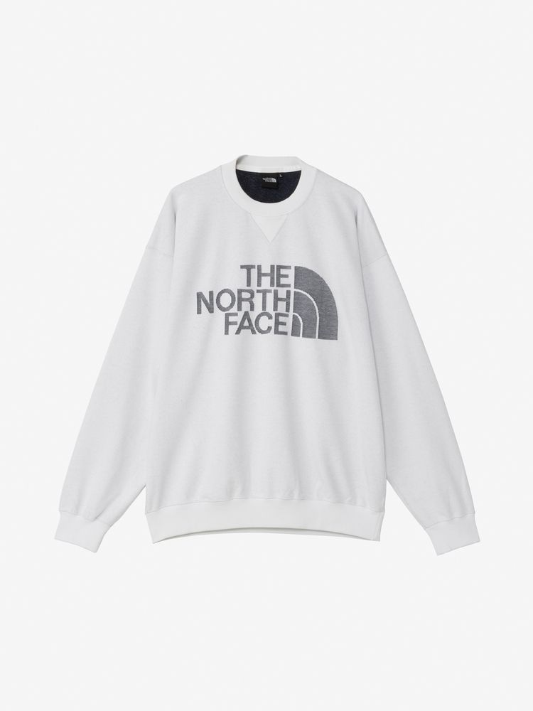 ザ・ノース・フェイス [THE NORTH FACE] ジャカードハーフドームクルー（ユニセックス） ホワイト(W) NT62438-W｜ヨシエスポーツ　店