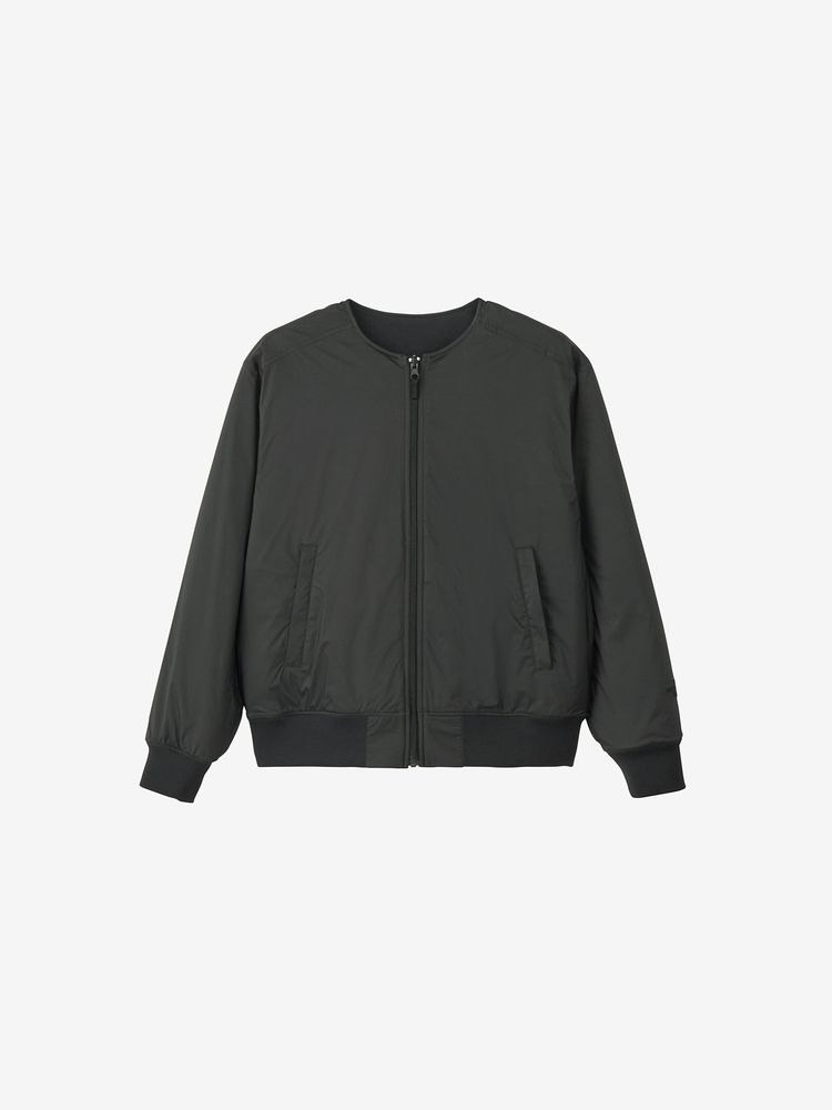 ザ・ノース・フェイス [THE NORTH FACE] リバーシブルテックエアーラウンドネックジャケット（レディース）黒いこと(TK) NTW62580-K