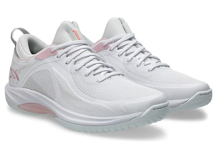 アシックス グライドノヴァ FF 4 ～asics GLIDE NOVA FF 4 ～ (White/Pink Salt)1063A105-101アシックス バスケットシューズ ユニセックス｜ヨシエスポーツ　店