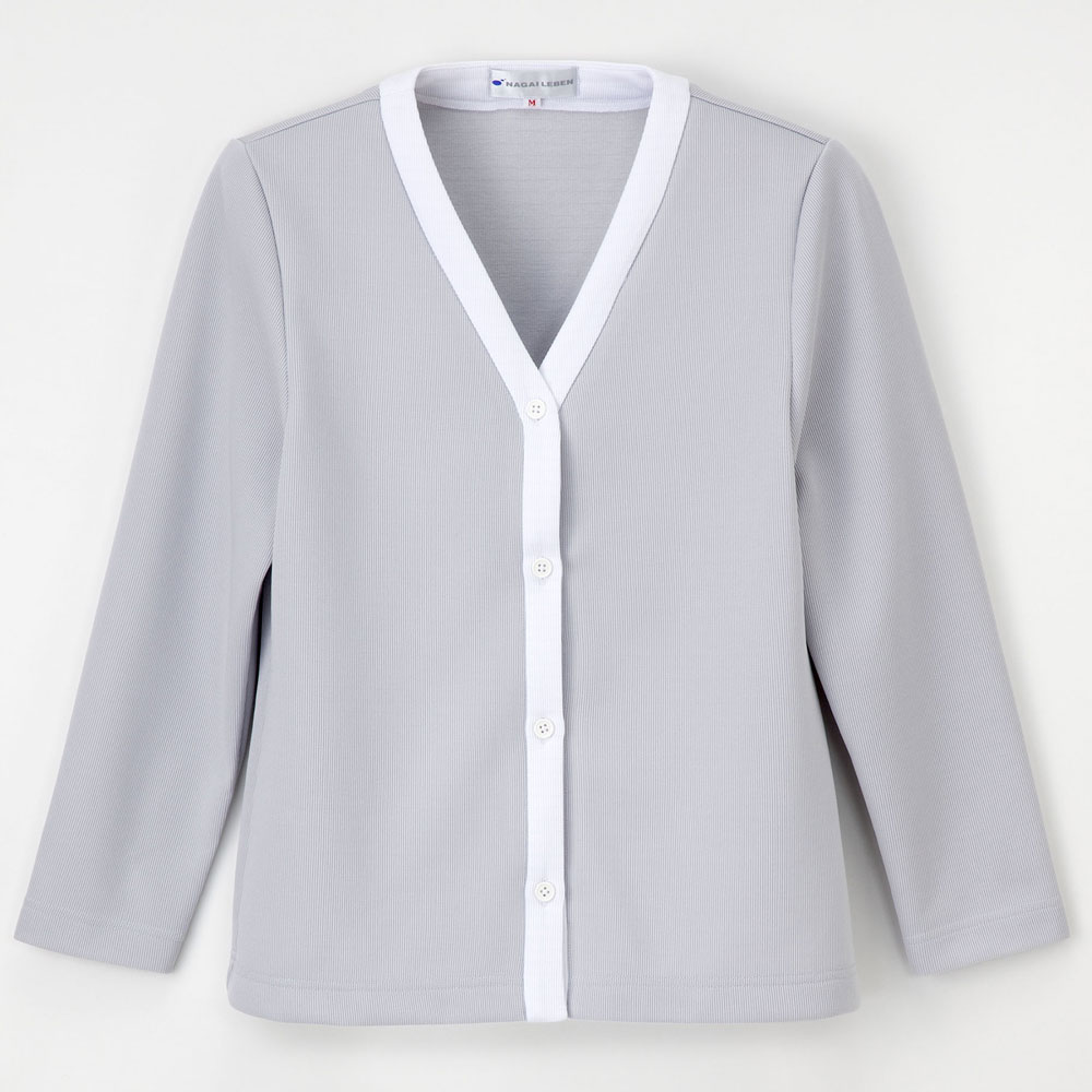 【楽天市場】洗濯機で洗えるナースカーディガン ナガイレーベン ピンク ネイビー グレー ネービー紺 防寒 エアコン 看護師 施設 洗濯 RJ4300【】：白衣専門店 丸山吉井屋