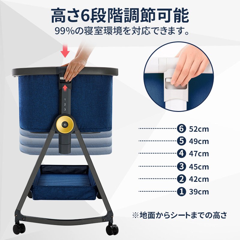 バーゲンで ベビーベッド ベビーサークル ゆりかご ミニ 持ち運び 折りたたみ SGS認証済 新生児 0ヶ 月〜24ヶ月 蚊帳 付き 出産祝い 寝具  寝返り防止 ベビー用寝具 ベッド 洗濯可能 fucoa.cl