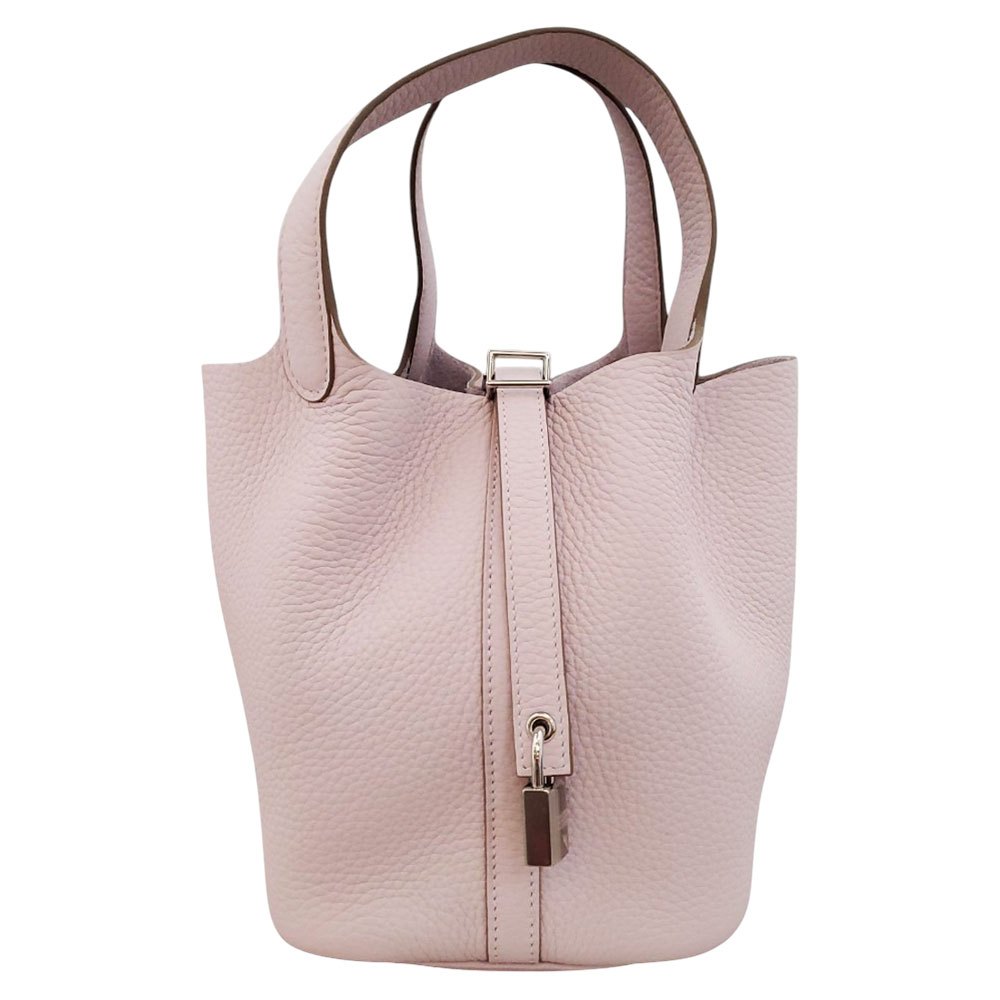 【新品負けず劣らず・未当てはめる品】  エルメス  HERMES  ピコタン鍵を掛けるPM  トリヨン  モーヴペール  SV金具  W目じるし/MA2410061