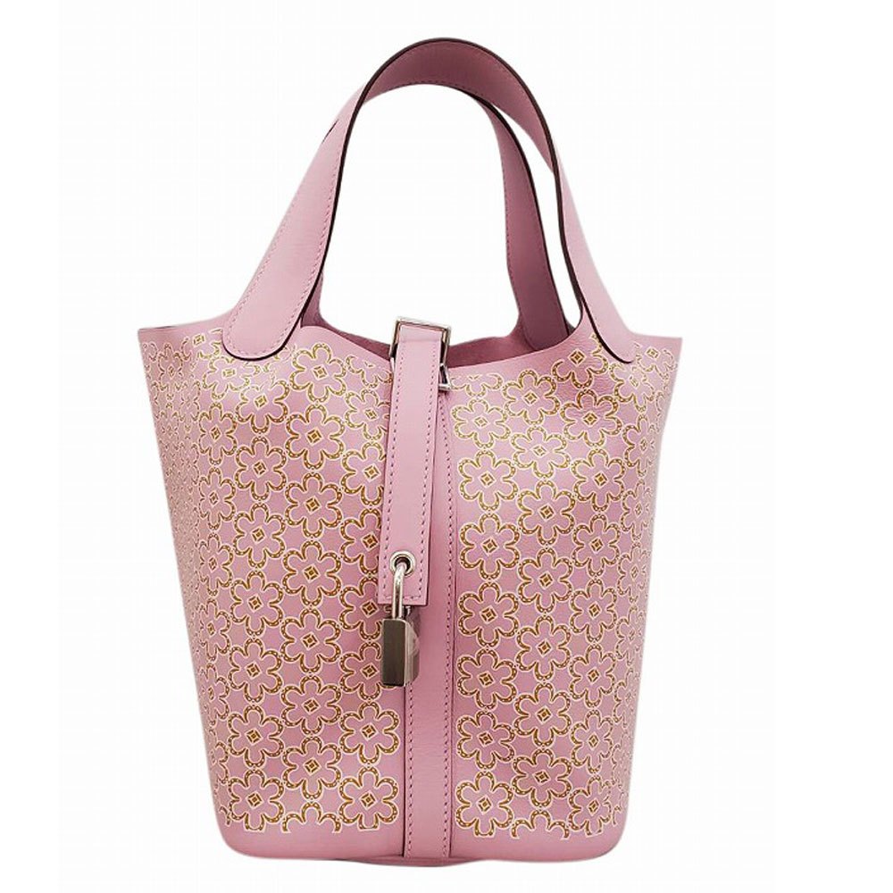 楽天市場】エルメス ピコタンロック MM ローズアザレ Y刻