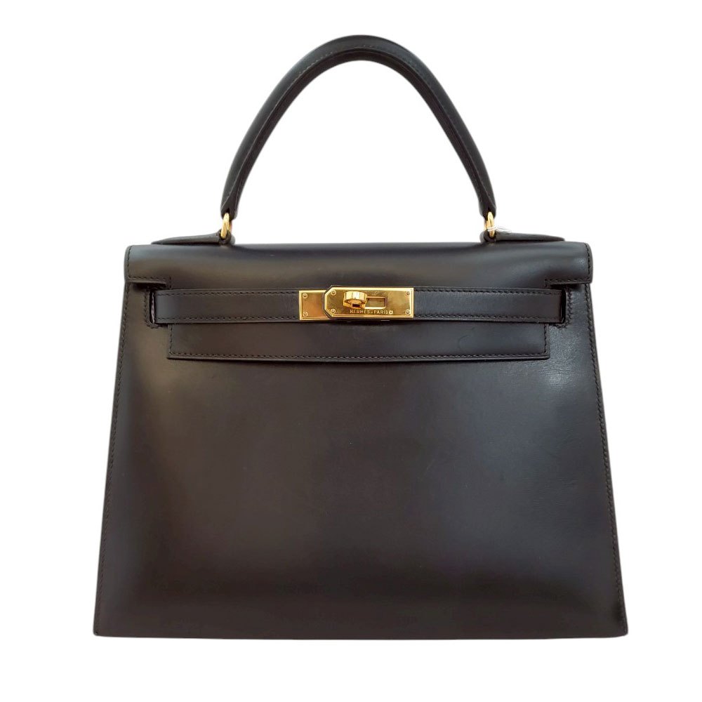 楽天市場】エルメス HERMES サック ア クロア 黒 ブラック ボックス