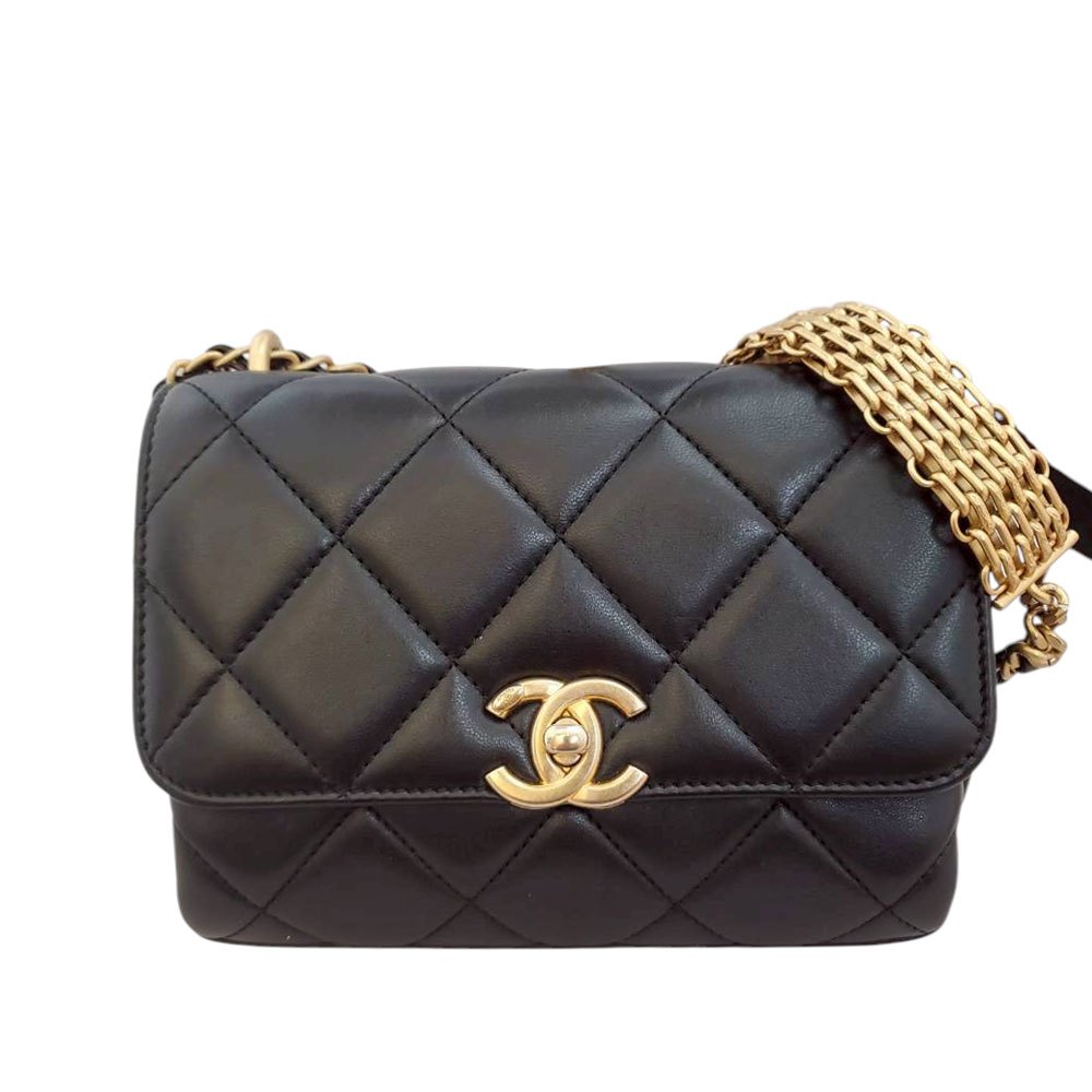 CHANEL シャネル 2.55 ツイード チェーンショルダーバッグ CHANEL