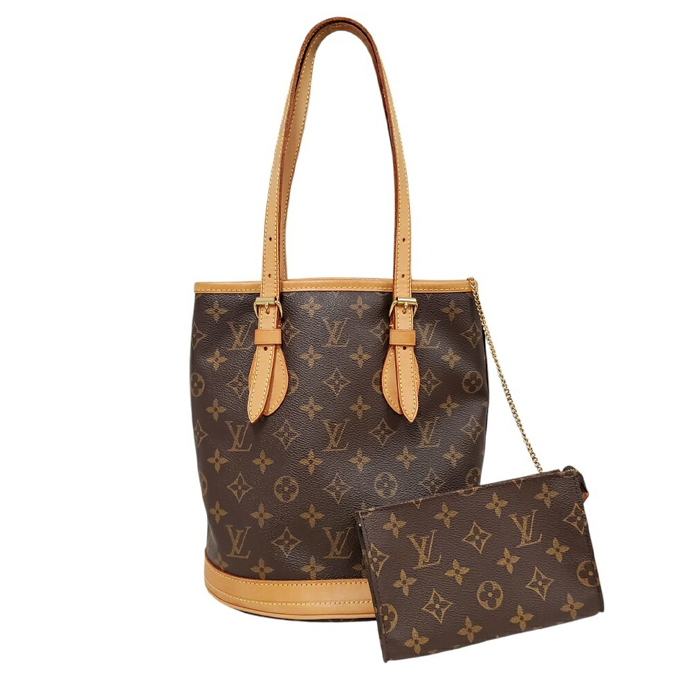 ルイヴィトン モノグラム　バケツ　バケットPM M42238 楽天市場】【美品】LOUIS VUITTON ルイヴィトン モノグラム パケット