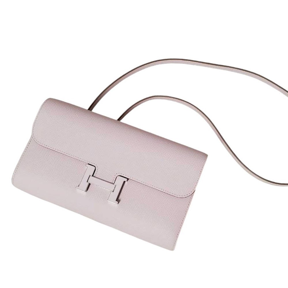 【新品同様・未使用品】エルメス HERMES コンスタンス トゥーゴー エプソン モーヴペール SV金具 K刻印/AT251024|吉川質店 店