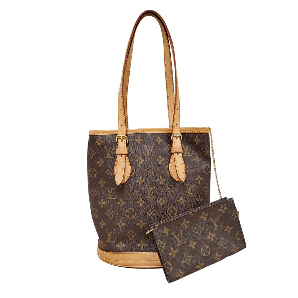 楽天市場】【中古】 ルイヴィトン LOUIS VUITTON バケットPM付属