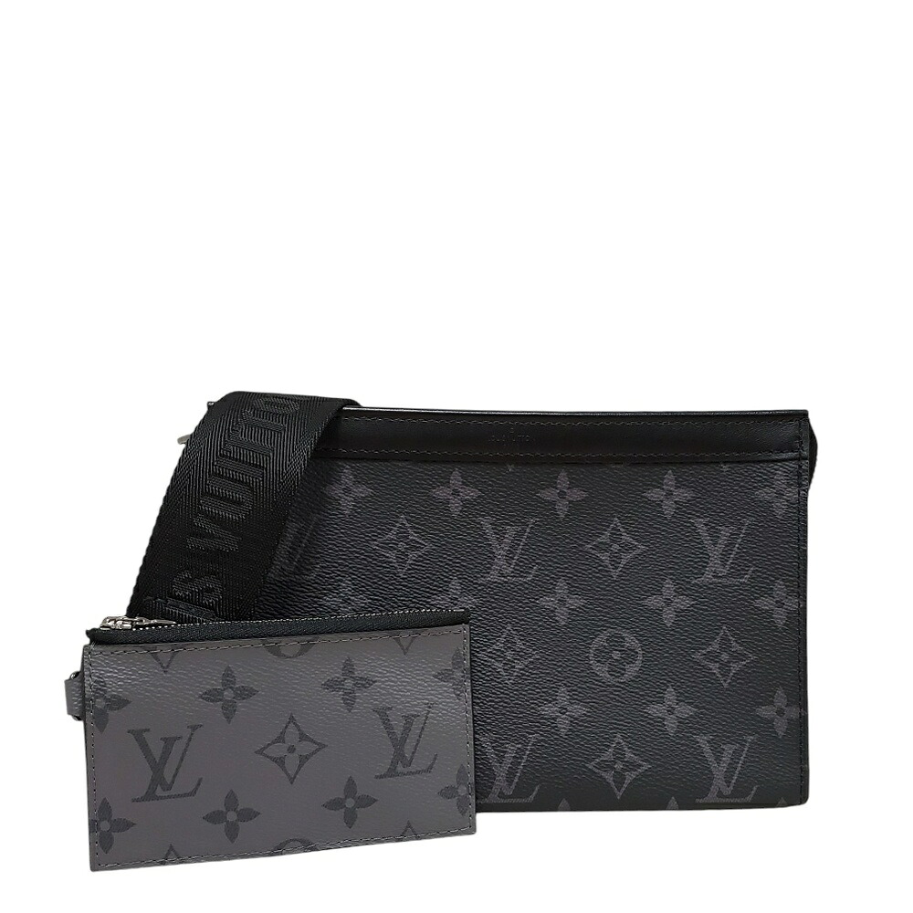 【百貨店SALE10％OFF】【中古】ルイヴィトン  LOUIS  VUITTON  モノグラム・エクリプス  ガストン・ウェアラブル・ウォレット  M81124/MA2512003
