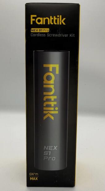 Fanttik S1 Pro 電動ドライバー ドライバーセット ビット16本 磁気収納設計 3段変速トルク 2000mAh 充電式 LEDライト 電動工具 1/4\