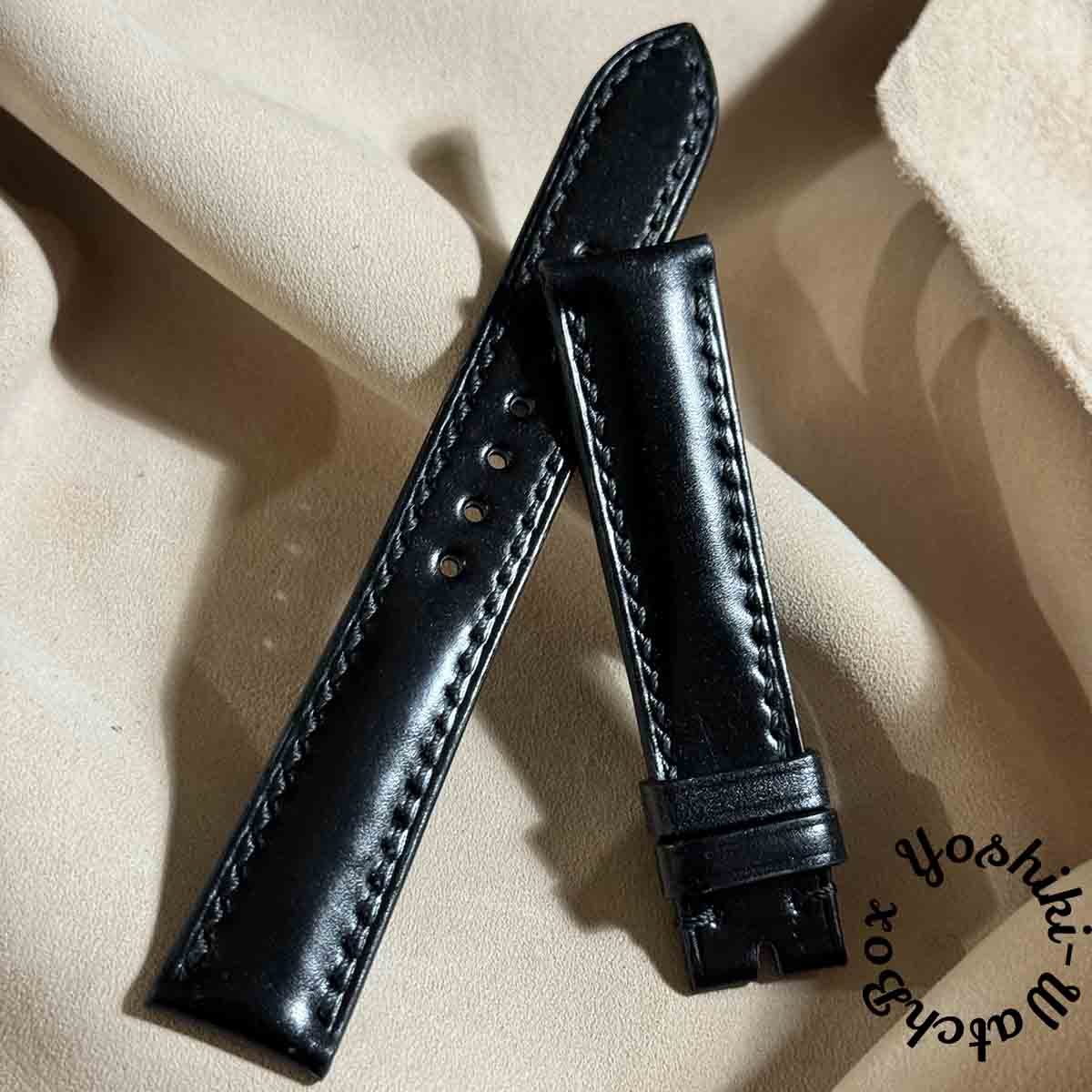 楽天市場】Blancpain ブランパン 純正 レザーベルト ネイビー メンズ