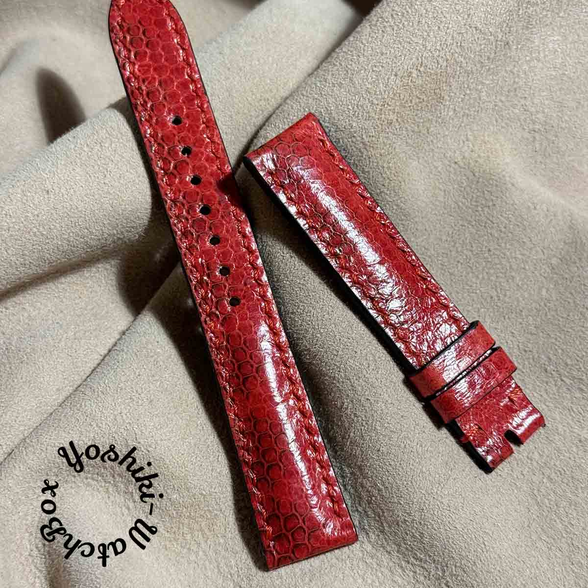 楽天市場】sna-107 シースネイク（ウミヘビ） レザー 腕時計 ベルト