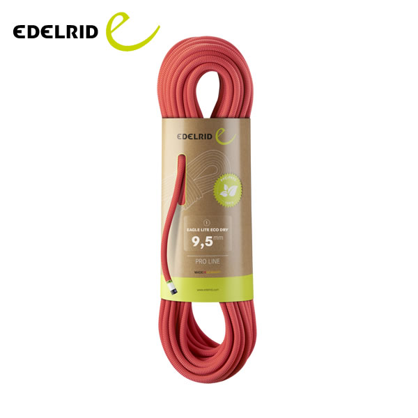 【お買い物ﾏﾗｿﾝｸｰﾎﾟﾝ配布中】エーデルリッド EDELRID イーグルライトエコドライ 9.5mm 50m 3000g 770050 ER71341.050 国内正規品